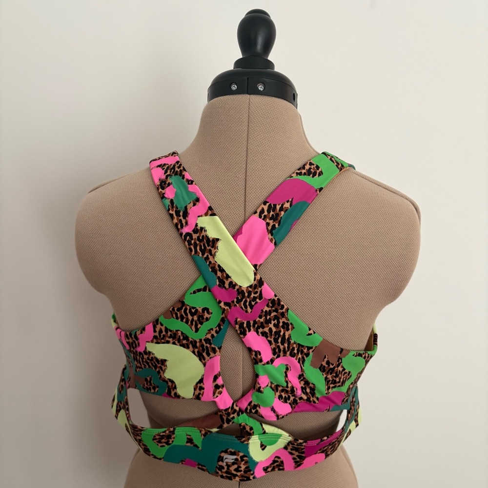 Fabletics Multicolor Sports Bra - Picture 2 of 14